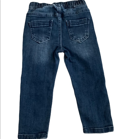 Toddler Art Class Skinny Moto Jeans w/ Drawstring, 2T - Picture 5 of 9